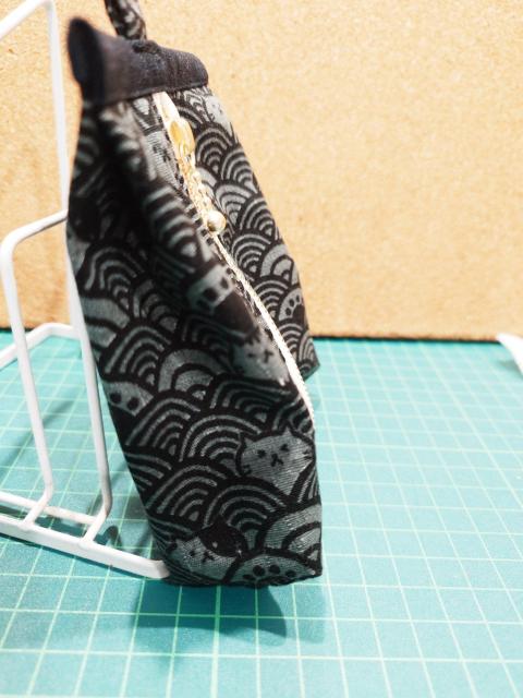 ハンドメイド 和柄猫ポーチB < 女性ファッション  ハンドメイド 和柄猫ポーチB < 女性ファッションの