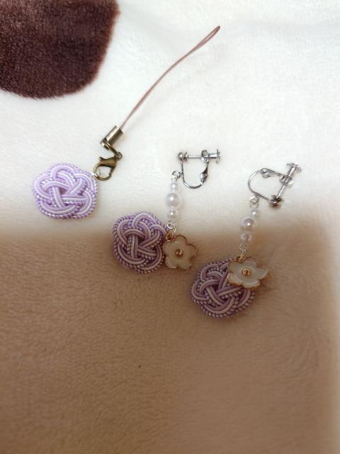 新品、ハンドメイド、水引、イヤリング、梅結び < 女性ファッション 新品、ハンドメイド、水引、イヤリング、梅結び < 女性ファッションの