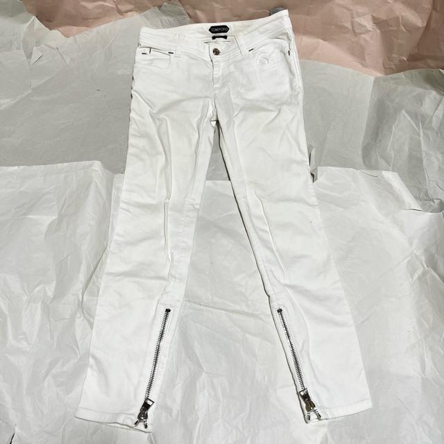 【TOM FORD / トムフォード】 スキニーデニム / 白 / 26 ホワイトデニム ボトムス < ブランド 【TOM FORD / トムフォード】 スキニーデニム / 白 / 26 ホワイトデニム ボトムス < ブランドの