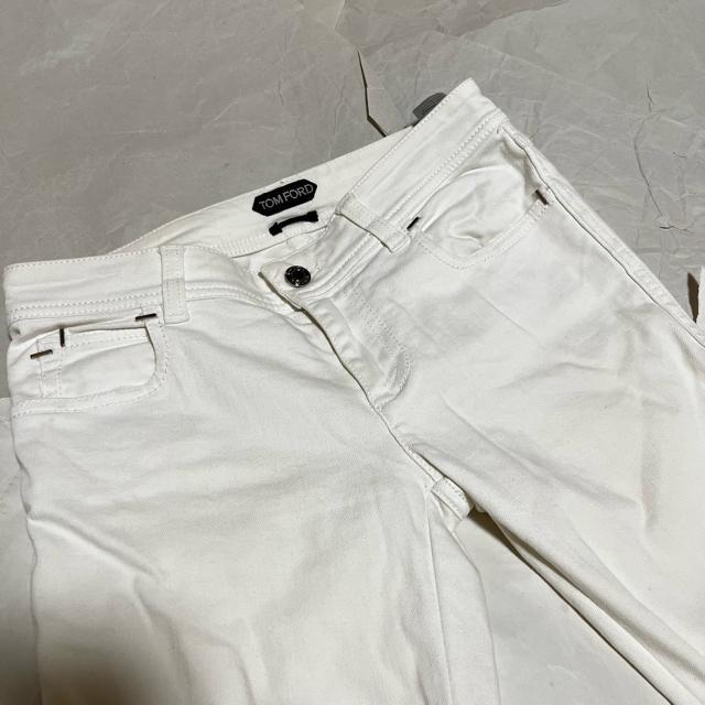 【TOM FORD / トムフォード】 スキニーデニム / 白 / 26 ホワイトデニム ボトムス < ブランド 【TOM FORD / トムフォード】 スキニーデニム / 白 / 26 ホワイトデニム ボトムス < ブランドの