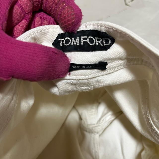 【TOM FORD / トムフォード】 スキニーデニム / 白 / 26 ホワイトデニム ボトムス < ブランド 【TOM FORD / トムフォード】 スキニーデニム / 白 / 26 ホワイトデニム ボトムス < ブランドの