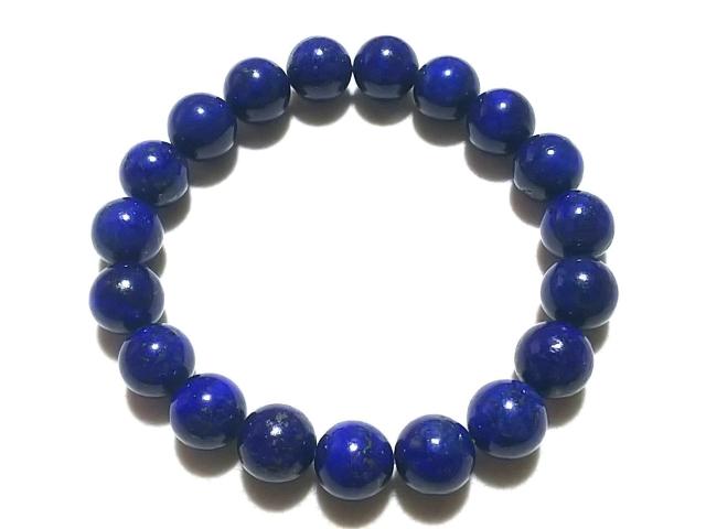天然石★ラピスラズリ 10mm ブレス < 女性アクセサリー/時計 天然石★ラピスラズリ 10mm ブレス < 女性アクセサリー/時計の