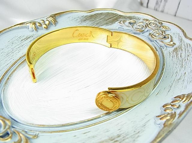 �����Ǖi�y���K�ɔ��i�zCOACH �R�[�` �o���O�� �u���X���b�g �S�[���h �A�C�R���{�^�� �� �u�����h�� 