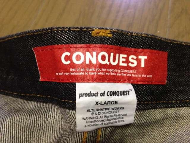 sCONQUESTtfj XbK[ Xe[V[ iCgCh FAT Be[W Ò VINTAGE Xgn  jt@bV 
