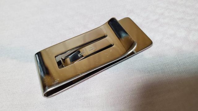 正規 モンブラン コントラストライン クラシックマネークリップ シルバー エンブレムライン 財布 < 男性ファッション  正規 モンブラン コントラストライン クラシックマネークリップ シルバー エンブレムライン 財布 < 男性ファッションの