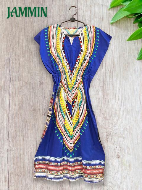 アフリカン柄チュニック★エスニック★アジアン★アフリカン★ダシキ★ < 女性ファッション  アフリカン柄チュニック★エスニック★アジアン★アフリカン★ダシキ★ < 女性ファッションの