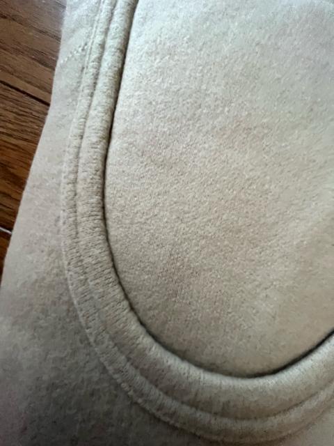 Mサイズ!紳士!暖か!背中and肘!当て布付き!ふんわりソフト毛混素材!リブ付き長袖U首インナーシャツ!新品! < 男性ファッション  Mサイズ!紳士!暖か!背中and肘!当て布付き!ふんわりソフト毛混素材!リブ付き長袖U首インナーシャツ!新品! < 男性ファッションの