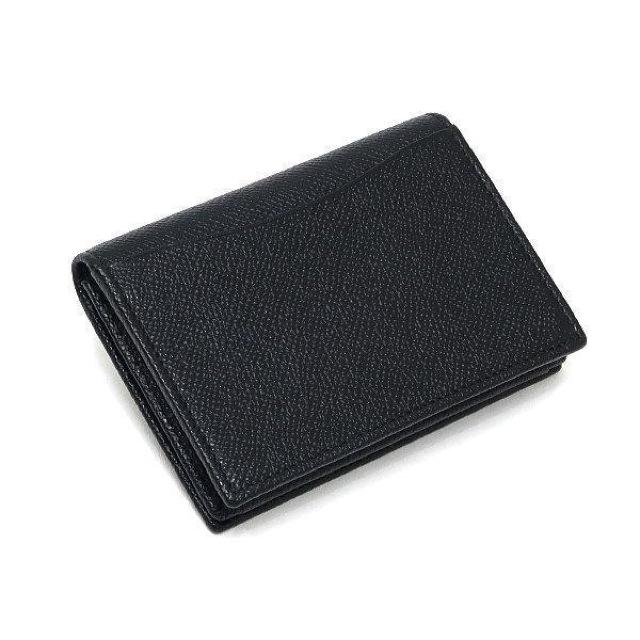 ◆ 本物 新品同様 ◆ BVLGARI ブルガリ カードホルダー カードケース 名刺入れ レザー ブラック 黒 箱 30400 < ブランド  ◆ 本物 新品同様 ◆ BVLGARI ブルガリ カードホルダー カードケース 名刺入れ レザー ブラック 黒 箱 30400 < ブランドの