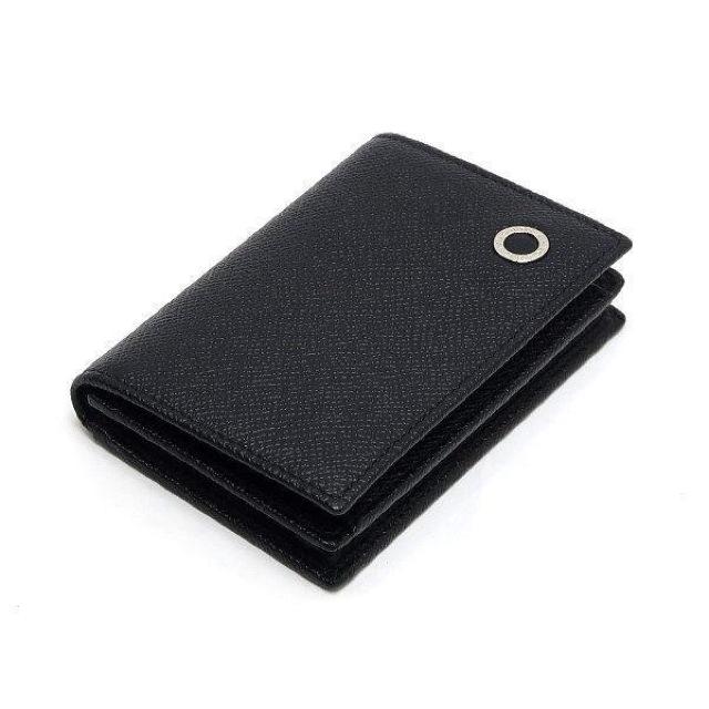 ◆ 本物 新品同様 ◆ BVLGARI ブルガリ カードホルダー カードケース 名刺入れ レザー ブラック 黒 箱 30400 < ブランド  ◆ 本物 新品同様 ◆ BVLGARI ブルガリ カードホルダー カードケース 名刺入れ レザー ブラック 黒 箱 30400 < ブランドの