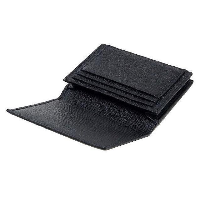 ◆ 本物 新品同様 ◆ BVLGARI ブルガリ カードホルダー カードケース 名刺入れ レザー ブラック 黒 箱 30400 < ブランド  ◆ 本物 新品同様 ◆ BVLGARI ブルガリ カードホルダー カードケース 名刺入れ レザー ブラック 黒 箱 30400 < ブランドの