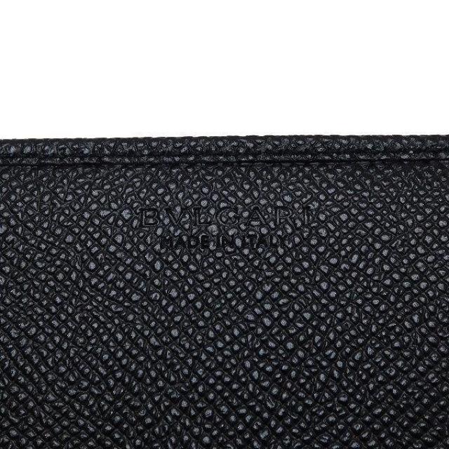 ◆ 本物 新品同様 ◆ BVLGARI ブルガリ カードホルダー カードケース 名刺入れ レザー ブラック 黒 箱 30400 < ブランド  ◆ 本物 新品同様 ◆ BVLGARI ブルガリ カードホルダー カードケース 名刺入れ レザー ブラック 黒 箱 30400 < ブランドの