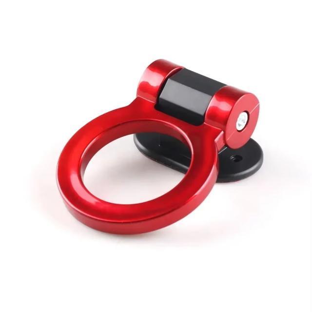 フロントバンパー牽引ダミーフック デザインフック『レッド』レーシング牽引フック 汎用フック 簡単取付でドレスアップレーシー < 自動車/バイク フロントバンパー牽引ダミーフック デザインフック『レッド』レーシング牽引フック 汎用フック 簡単取付でドレスアップレーシー < 自動車/バイク