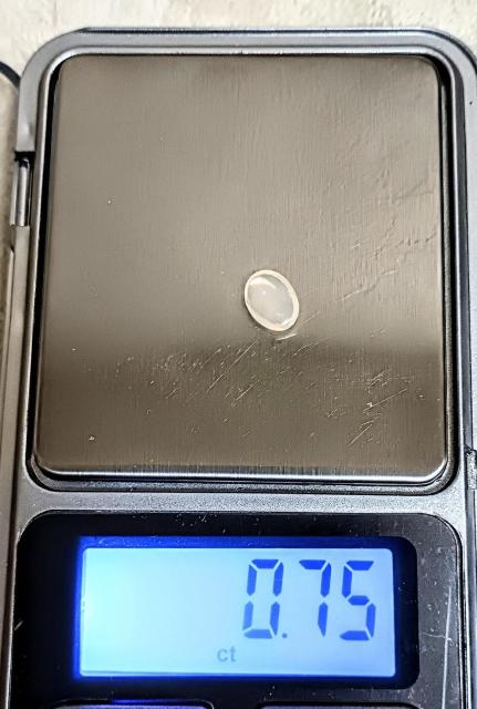 新品未使用 0.75ct クリスタルオパール カボション < 女性アクセサリー/時計  新品未使用 0.75ct クリスタルオパール カボション < 女性アクセサリー/時計の