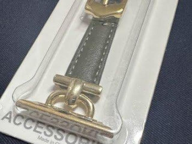 Apple Watch バンド 合皮 42/44/45mm オリーブグリーン+ゴールド < 女性アクセサリー/時計 Apple Watch バンド 合皮 42/44/45mm オリーブグリーン+ゴールド < 女性アクセサリー/時計の