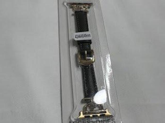 Apple Watch バンド 合皮 42/44/45mm オリーブグリーン+ゴールド < 女性アクセサリー/時計 Apple Watch バンド 合皮 42/44/45mm オリーブグリーン+ゴールド < 女性アクセサリー/時計の