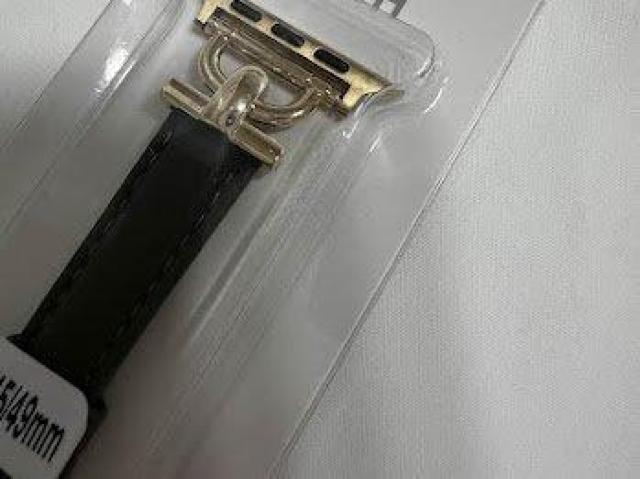 Apple Watch バンド 合皮 42/44/45mm オリーブグリーン+ゴールド < 女性アクセサリー/時計 Apple Watch バンド 合皮 42/44/45mm オリーブグリーン+ゴールド < 女性アクセサリー/時計の