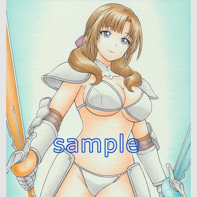 自作イラスト 大好真々子 (おかすき) ビキニアーマー < アニメ/コミック/キャラクター 自作イラスト 大好真々子 (おかすき) ビキニアーマー < アニメ/コミック/キャラクターの