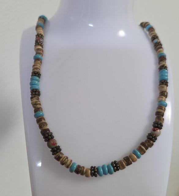 ココナッツビーズネックレス メンズネックレス ボヘミアン ビーズネックレス ウッドネックレス インディアン < 女性アクセサリー/時計 ココナッツビーズネックレス メンズネックレス ボヘミアン ビーズネックレス ウッドネックレス インディアン < 女性アクセサリー/時計の