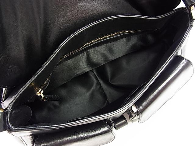 激安良品★正規品 美品 BRUNO MAGLI(ブルーノマリ) ラムスキンレザー ショルダーバッグ ブラック < ブランド 激安良品★正規品 美品 BRUNO MAGLI(ブルーノマリ) ラムスキンレザー ショルダーバッグ ブラック < ブランドの