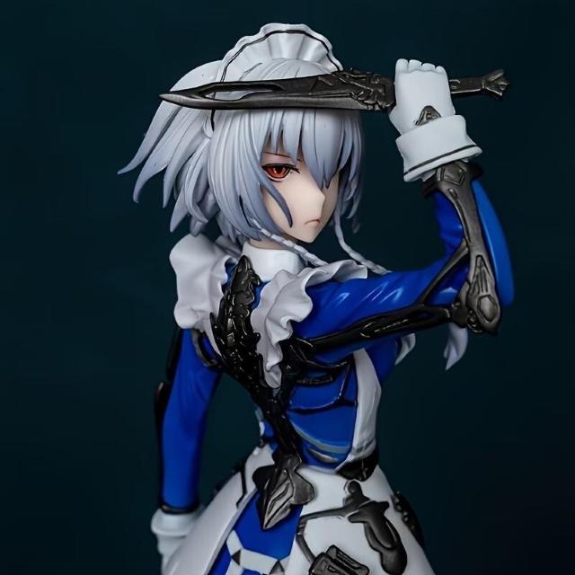 東方プロジェクトの十六夜咲夜のフィギュア全高約23cm海外限定の塗装済み < ホビー 東方プロジェクトの十六夜咲夜のフィギュア全高約23cm海外限定の塗装済み < ホビーの