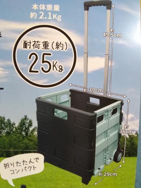 折りたたみキャリーカート コンテナタイプ < インテリア/ライフ 折りたたみキャリーカート コンテナタイプ < インテリア/ライフの