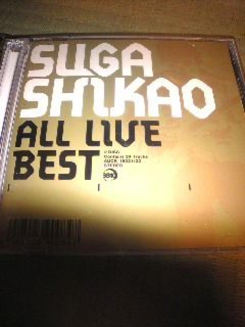 2枚組CD,スガシカオ/ALL LIVE BEST 帯無し < タレントグッズ  2枚組CD,スガシカオ/ALL LIVE BEST 帯無し  < タレントグッズの