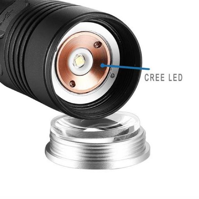 超強力USB充電式ミニ懐中電灯 LEDライト ズーム式5モード < 家電/AV  超強力USB充電式ミニ懐中電灯 LEDライト ズーム式5モード < 家電/AVの