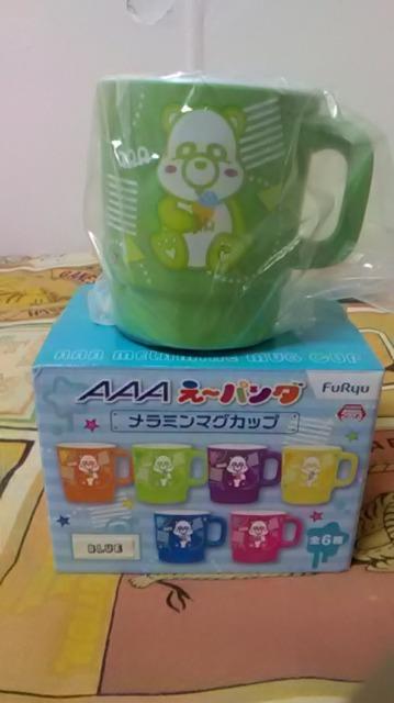 AAA・え〜パンダ・メラニン マグカップ・緑 浦田 < タレントグッズ AAA・え〜パンダ・メラニン マグカップ・緑 浦田 < タレントグッズの