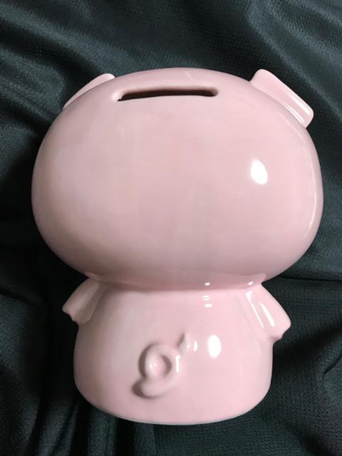 豊天商店 キャラクター 美豚 貯金箱 箱付き ぶた ブタ 豚 ピンク < インテリア/ライフ  豊天商店 キャラクター 美豚 貯金箱 箱付き ぶた ブタ 豚 ピンク < インテリア/ライフの
