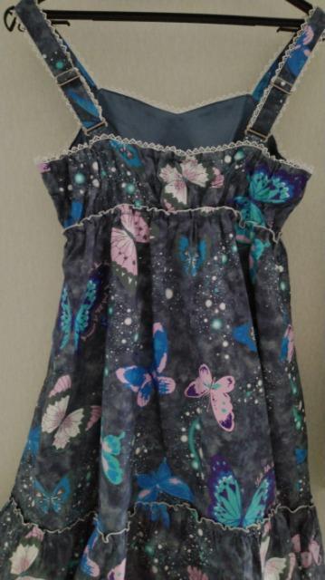 ロゴ&蝶々柄AラインJSK◆ゆめかわ/ロリィタ◆セット割 < ブランド ロゴ&蝶々柄AラインJSK◆ゆめかわ/ロリィタ◆セット割 < ブランドの