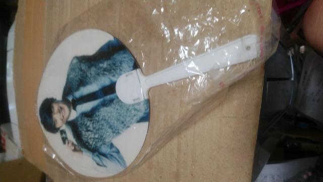 ☆パク・ヨンハ☆写真入りうちわ.メガネ吹き < タレントグッズ  ☆パク・ヨンハ☆写真入りうちわ.メガネ吹き < タレントグッズの