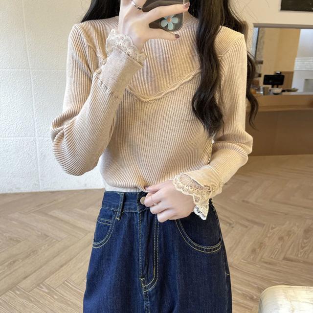 送料無料 新品 ニットトップス ハイネック きれいめ < 女性ファッション  送料無料 新品 ニットトップス ハイネック きれいめ < 女性ファッションの