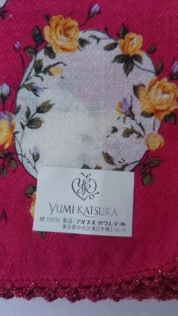 新品未使用☆YUMI KATSURA★ハンカチ☆薔薇★縁取り☆桂由美 < 女性ファッション  新品未使用☆YUMI KATSURA★ハンカチ☆薔薇★縁取り☆桂由美 < 女性ファッションの