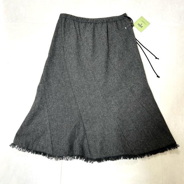 新品 タグ付 pain U ペイン ウール フレア スカート M < 女性ファッション  新品 タグ付 pain U ペイン ウール フレア スカート M < 女性ファッションの