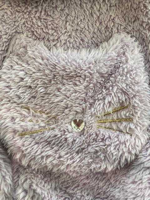 anyFAM/猫の顔モチーフポケットが可愛いフリースJK < キッズ/ベビー  anyFAM/猫の顔モチーフポケットが可愛いフリースJK < キッズ/ベビーの