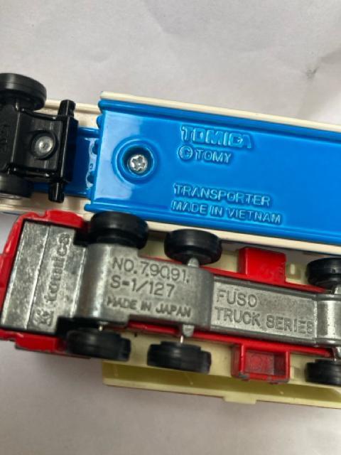 ジャンクトミカ・オレンジジュース ふそうトラック、トランスポーター(他も出品中) < ホビー  ジャンクトミカ・オレンジジュース ふそうトラック、トランスポーター(他も出品中) < ホビーの