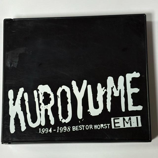 黒夢 / KUROYUME EMI 1994~1998 BEST OR WORST < CD/DVD/ビデオ  黒夢 / KUROYUME EMI 1994~1998 BEST OR WORST  < CD/DVD/ビデオの