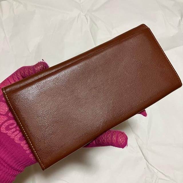 【アンティーク】【Seven Charm】 レザー / がま口 / 長財布 茶 < 女性ファッション 【アンティーク】【Seven Charm】 レザー / がま口 / 長財布 茶 < 女性ファッションの