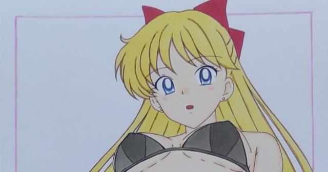 自作イラスト/美少女戦士セーラームーン/愛野美奈子/下着/ガーターベルト/ < アニメ/コミック/キャラクター 自作イラスト/美少女戦士セーラームーン/愛野美奈子/下着/ガーターベルト/ < アニメ/コミック/キャラクターの