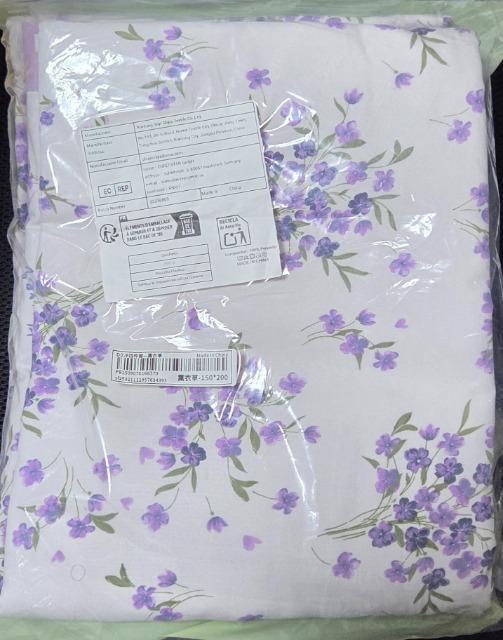 ☆シングル布団カバー☆4点セット ラベンダー柄×パープル系 < インテリア/ライフ ☆シングル布団カバー☆4点セット ラベンダー柄×パープル系 < インテリア/ライフの