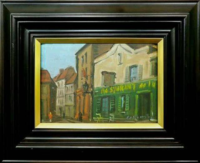 絵画 油彩 坂本益夫 欧州風景 二紀会理事 真作保証 裏にも絵画 原画 < ホビー 絵画 油彩 坂本益夫 欧州風景 二紀会理事 真作保証 裏にも絵画 原画 < ホビーの