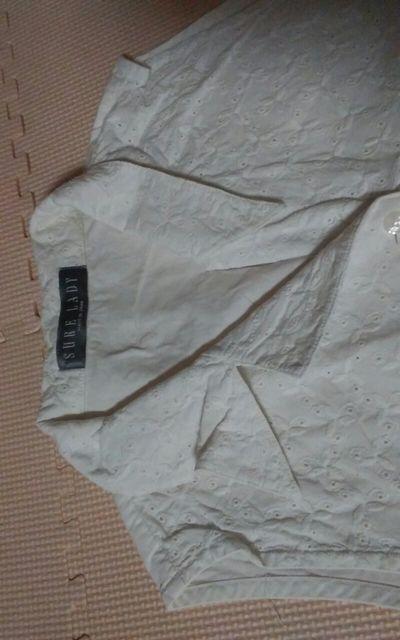 レナウン シャツブラウス SURE LADY 白 < 女性ファッション レナウン シャツブラウス SURE LADY 白 < 女性ファッションの