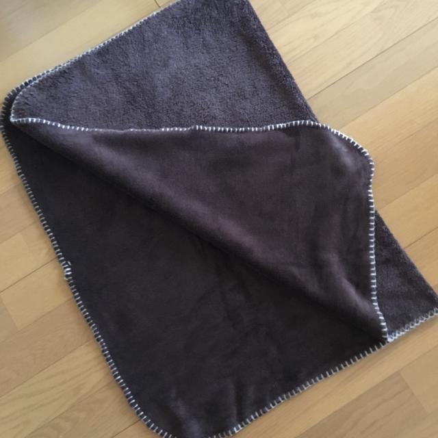 学校用 膝掛け フリース ブランケット 濃茶 ダークブラウン < レジャー/スポーツ 学校用 膝掛け フリース ブランケット 濃茶 ダークブラウン < レジャー/スポーツの