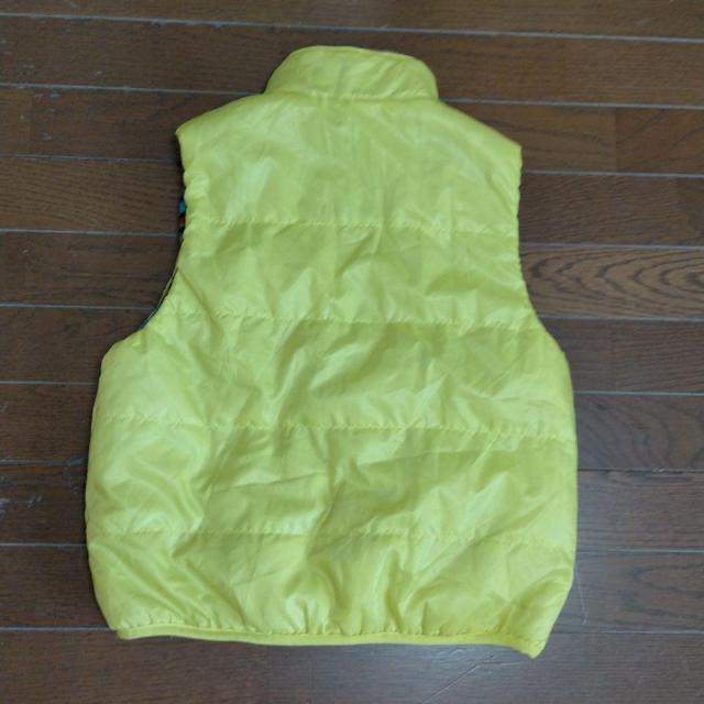 funny story 男の子用 ダウンベスト イエロー系 < キッズ/ベビー  funny story 男の子用 ダウンベスト イエロー系 < キッズ/ベビーの