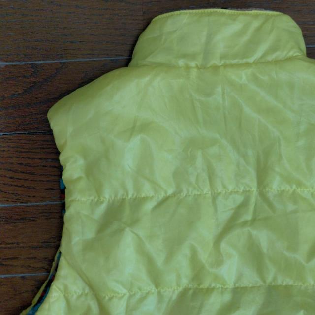 funny story 男の子用 ダウンベスト イエロー系 < キッズ/ベビー  funny story 男の子用 ダウンベスト イエロー系 < キッズ/ベビーの