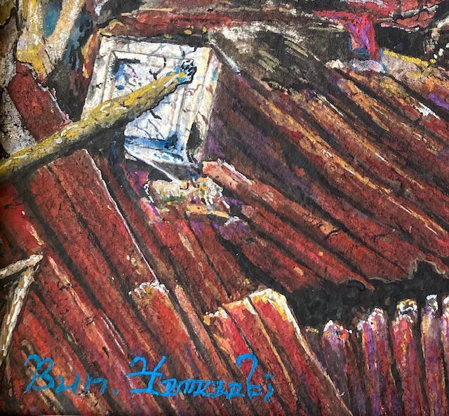 絵画 水彩画ガッシュ水彩・透明水彩『災害』新品・真作保証 原画 < ホビー 絵画 水彩画ガッシュ水彩・透明水彩『災害』新品・真作保証 原画 < ホビーの