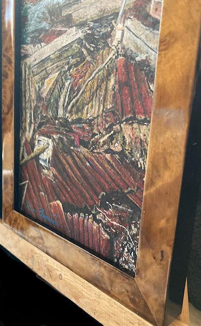 絵画 水彩画ガッシュ水彩・透明水彩『災害』新品・真作保証 原画 < ホビー 絵画 水彩画ガッシュ水彩・透明水彩『災害』新品・真作保証 原画 < ホビーの