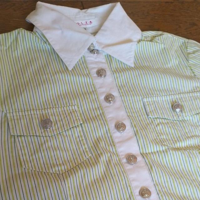 シャツワンピ 美品 着丈84cm < 女性ファッション シャツワンピ 美品 着丈84cm < 女性ファッションの