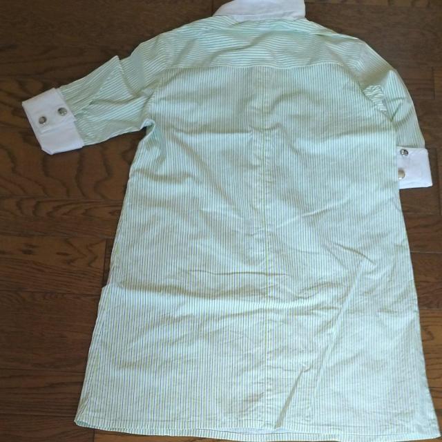 シャツワンピ 美品 着丈84cm < 女性ファッション シャツワンピ 美品 着丈84cm < 女性ファッションの