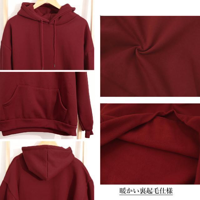 送料無料 新品 裏起毛パーカー レディース 韓国風秋冬 < 女性ファッション  送料無料 新品 裏起毛パーカー レディース 韓国風秋冬 < 女性ファッションの